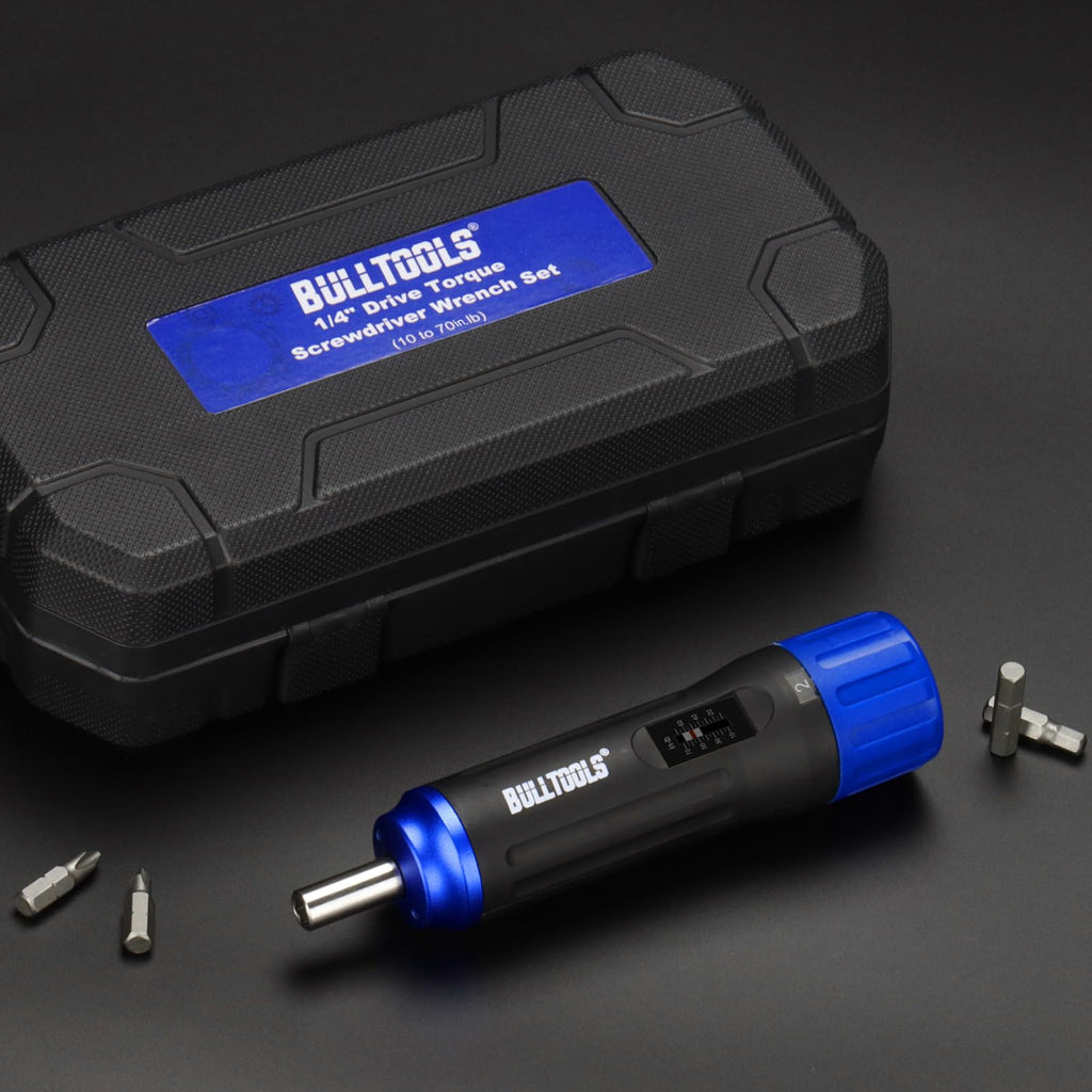 Torque Screwdriver Wrench Set, 10 to 70 Inch Pounds S716