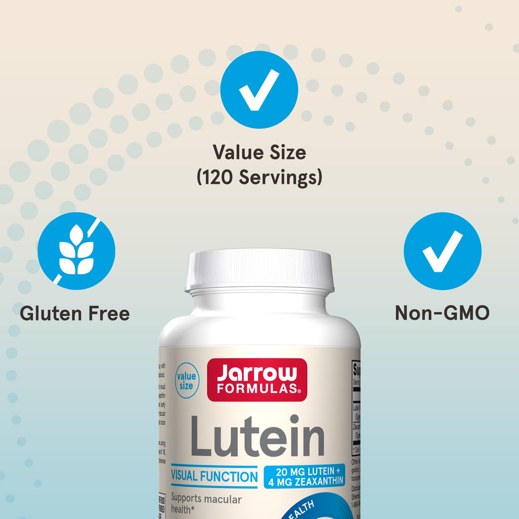 Lutein 20 mg with Zeaxanthin 120 Softgels C319538
