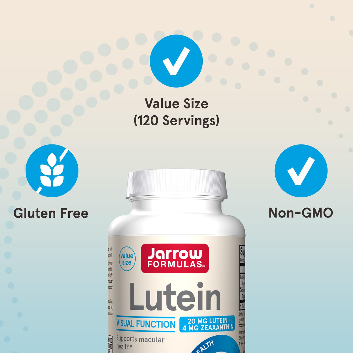 Lutein 20 mg with Zeaxanthin 120 Softgels C319538