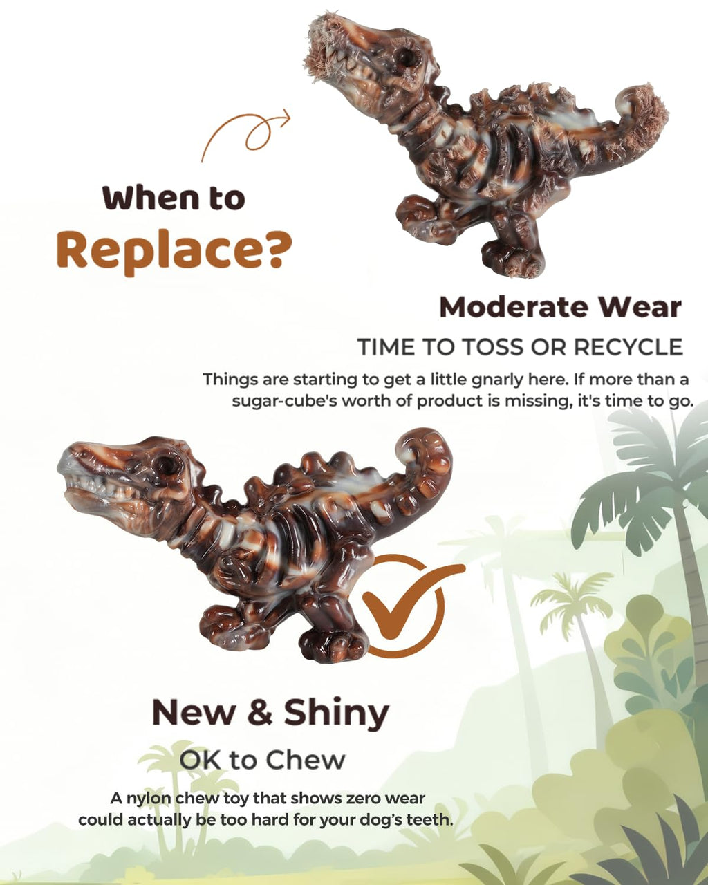 2-Pack Tough Dog Chew Toys Y78420