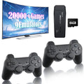 Retro Game Console 4K HDMI 15 Classic Emulators Dual 2.4G Wireless Controllers F7078