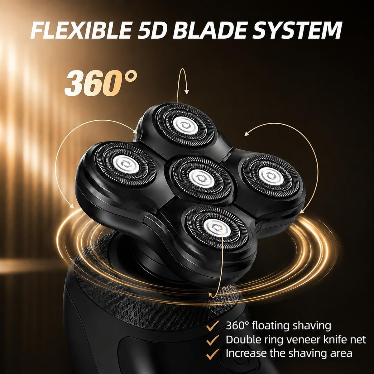 5 Head Replacement Blade for Electric Razor Shaver Y375