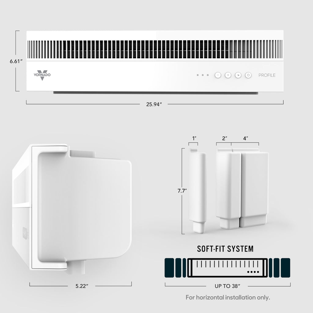 White 3 Speed Reversible Window Fan N6984