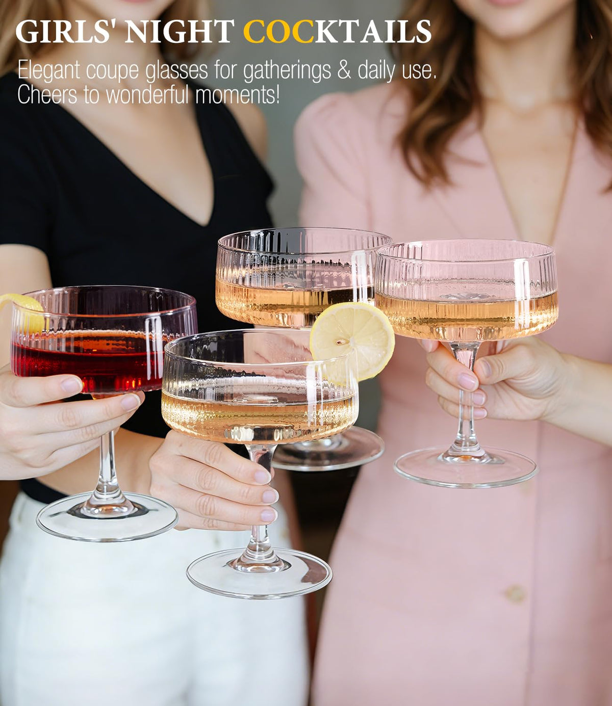 Champagne Glasses Set of 6 Q263