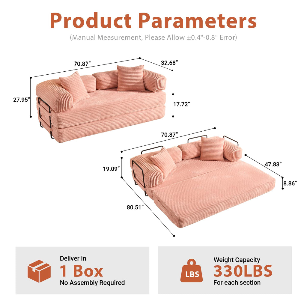Convertible Futon Sofa Bed X444
