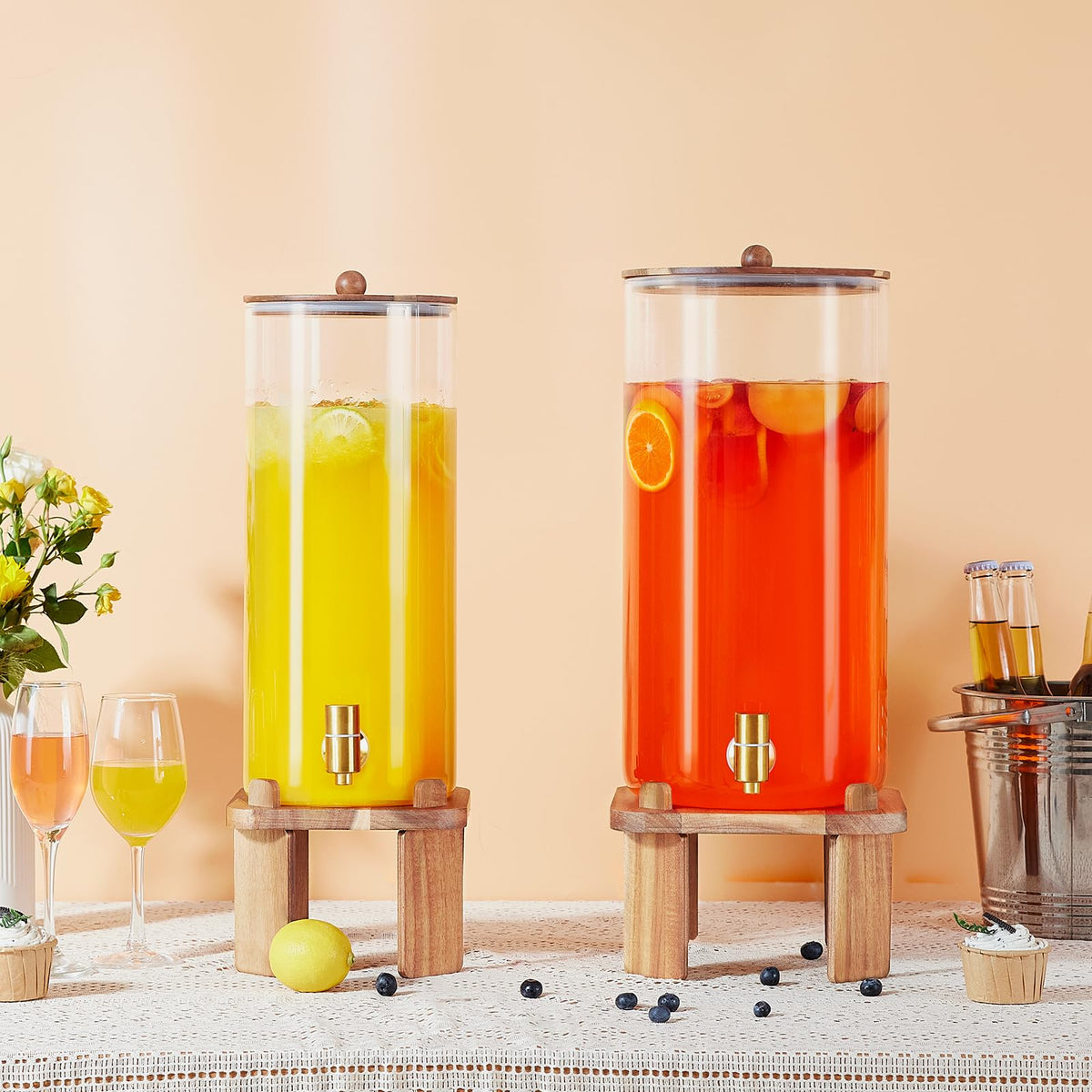 2 Gallon Drink Dispenser with Stand W608414