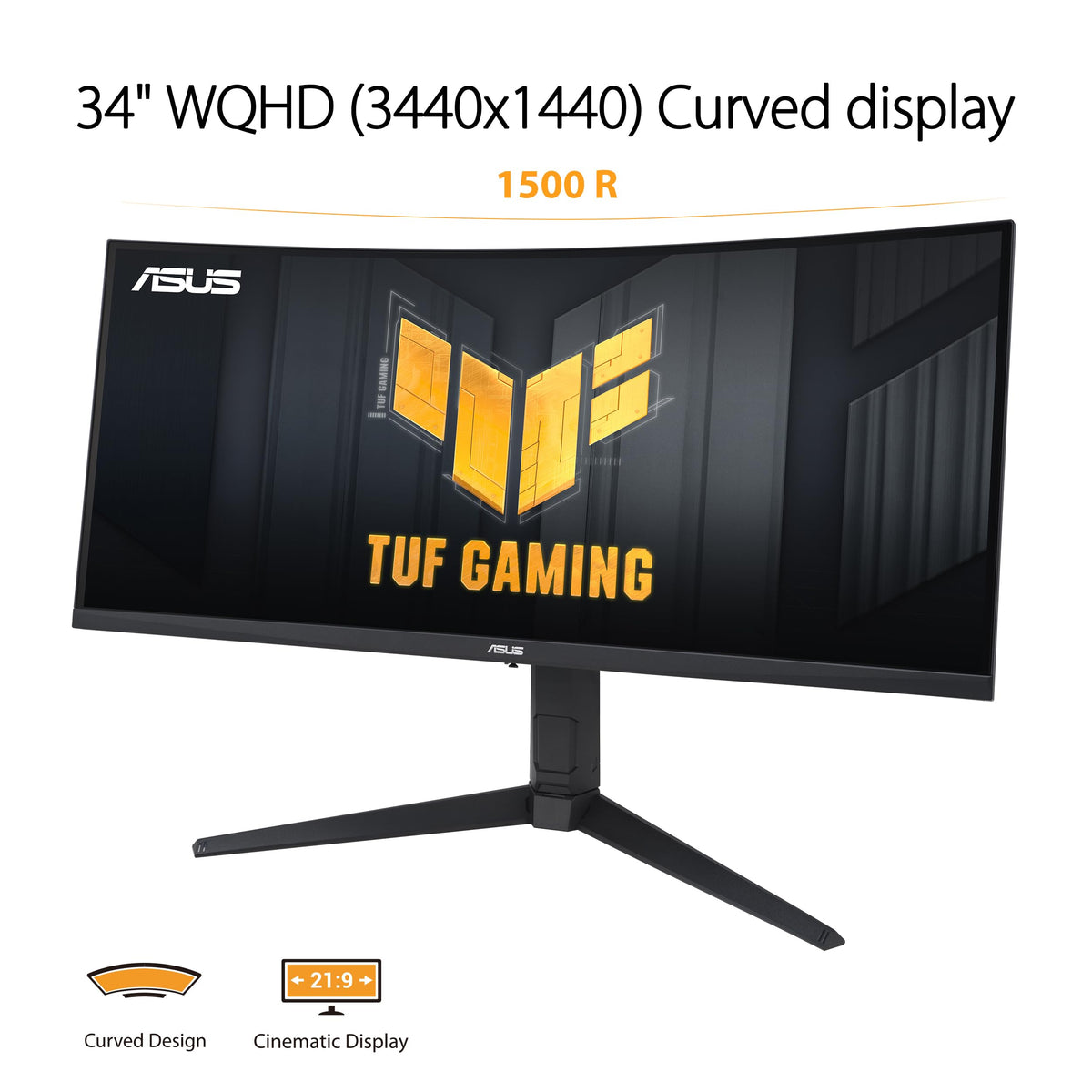 34” 1440P Curved Gaming Monitor X74314