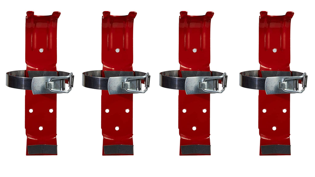 4 Pack 2.5 lb Fire Extinguisher Mount W598099