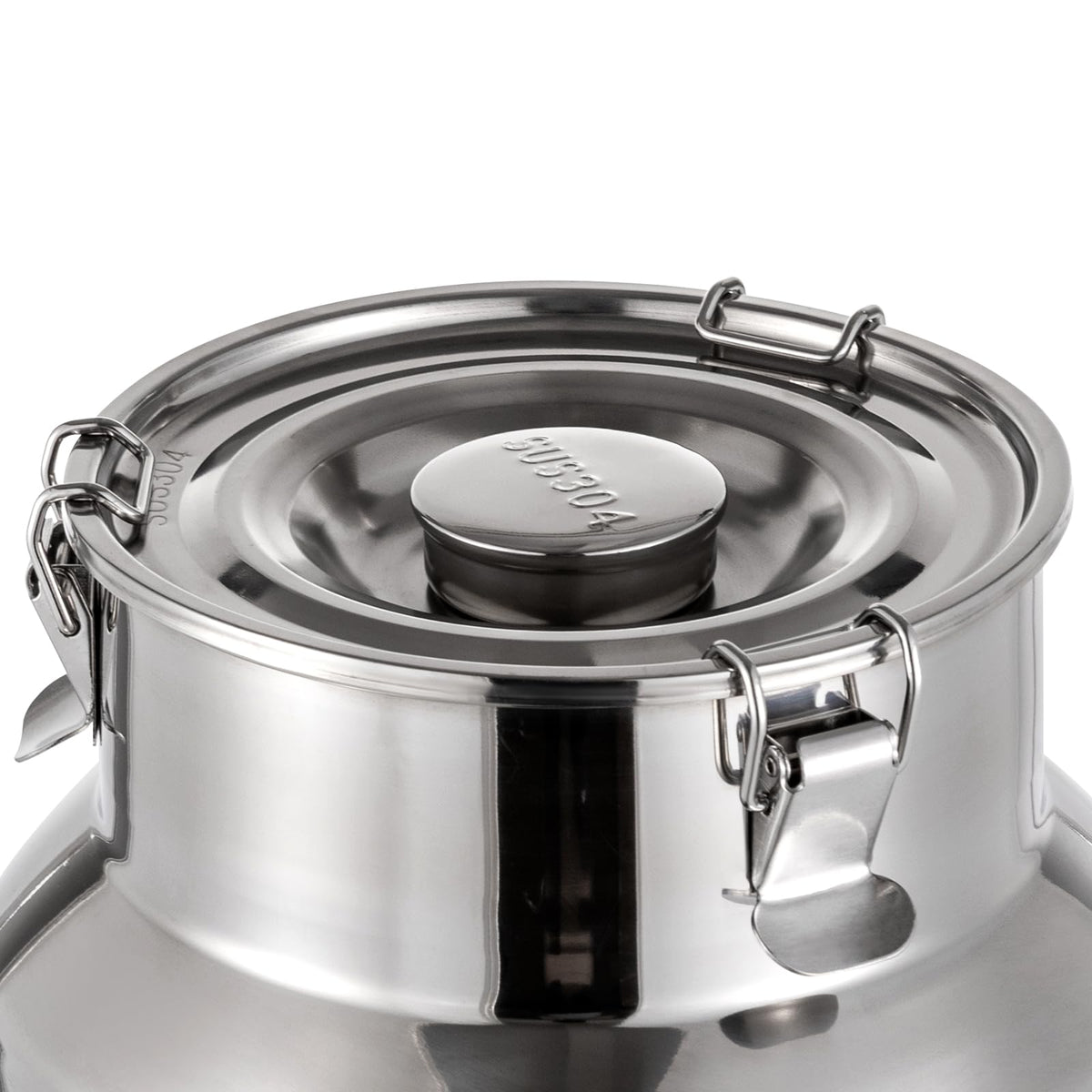 15L Stainless Steel Milk Can with Faucet F8204