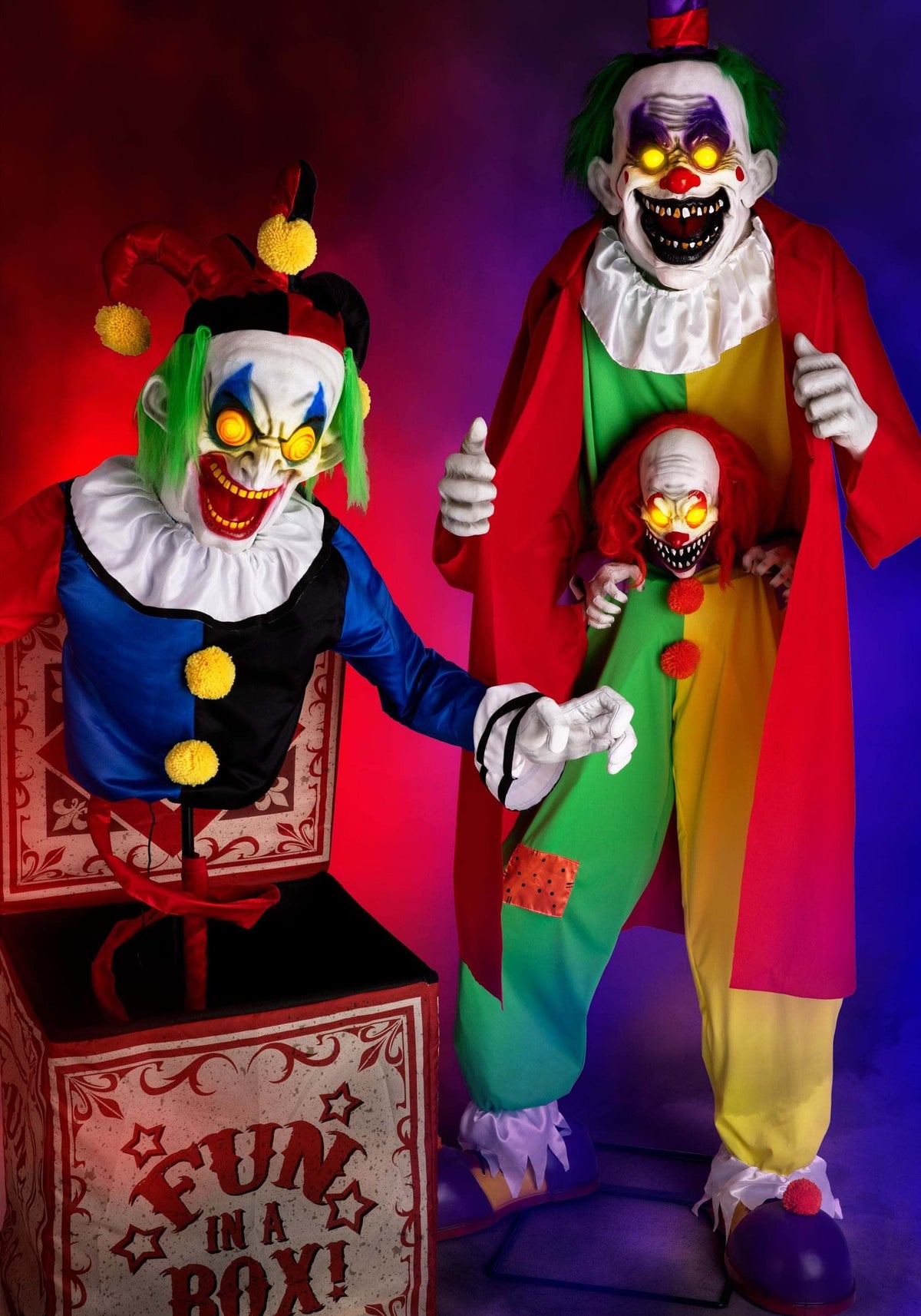 4 Foot Animatronic Halloween Decoration with Sound Effects D4569