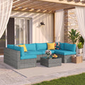 All-Weather Patio Sectional Furniture Set V123