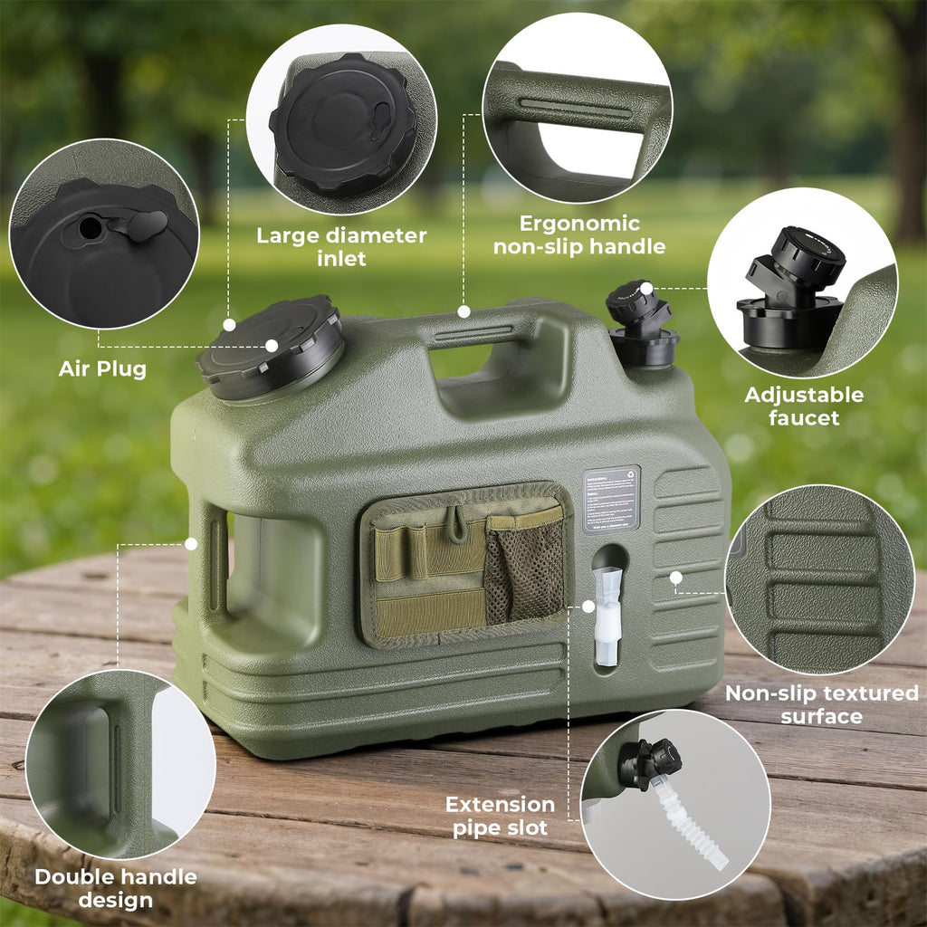 5 Gallon BPA Free Water Container with Spigot C354