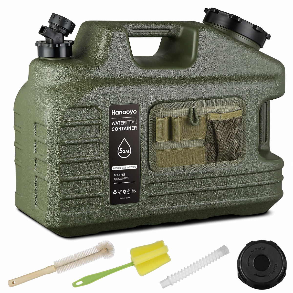 5 Gallon BPA Free Water Container with Spigot C354