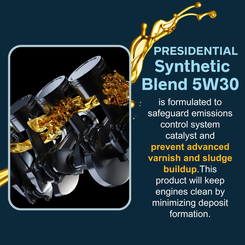 5W30 Synthetic Blend Motor Oil 5 Gallon G495