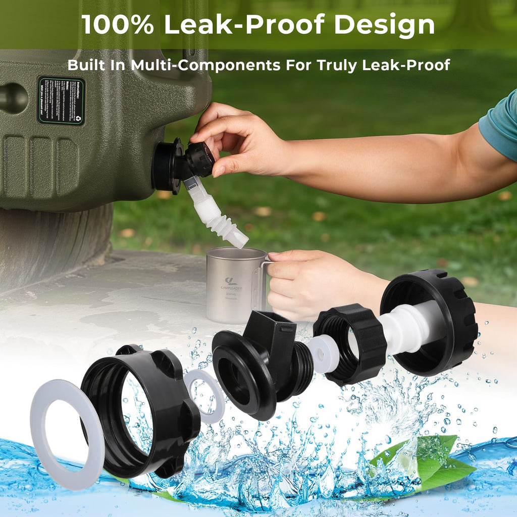5 Gallon BPA Free Water Container with Spigot C354