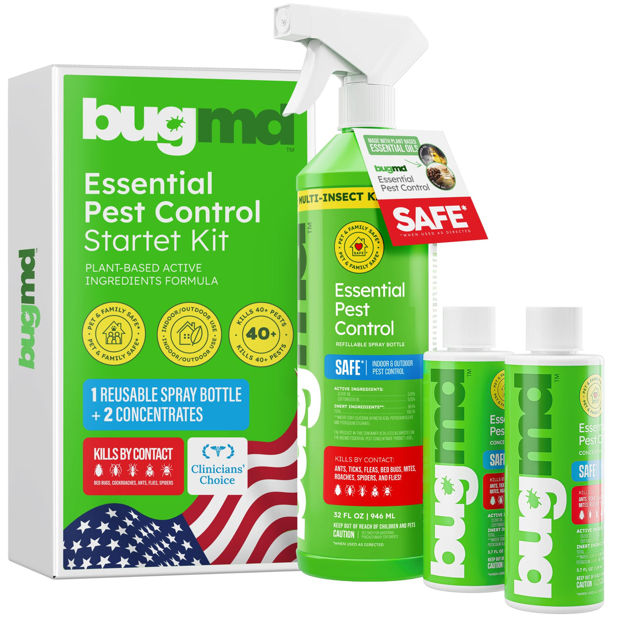 Pet Safe Bed Bug Roach and Ant Killer 64 oz L1381