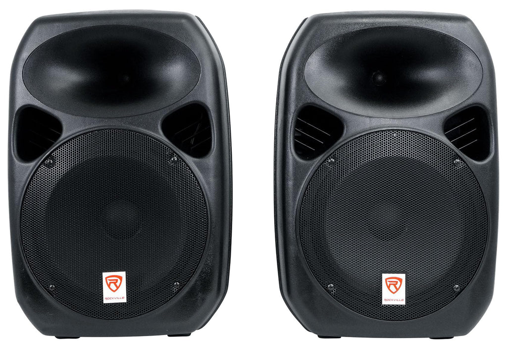 Dual 12" Powered PA Speaker Package J56946
