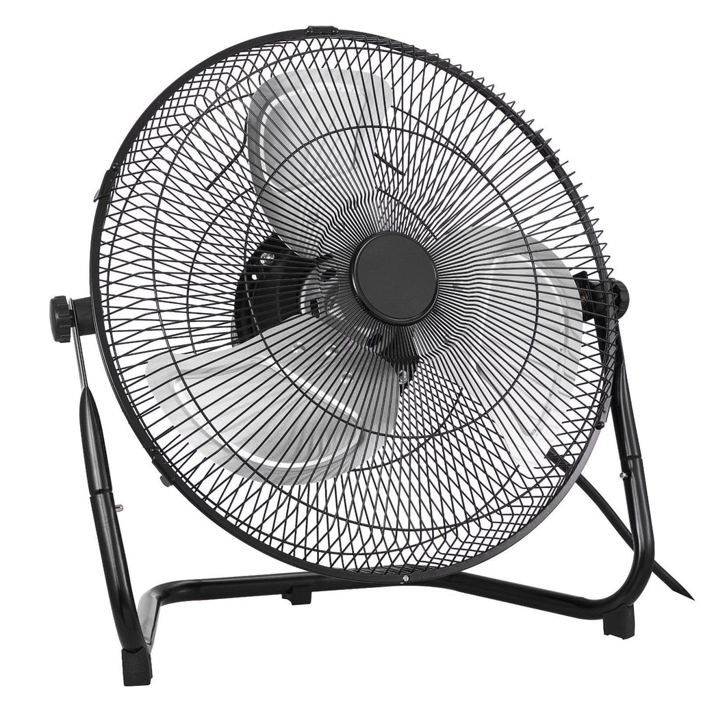 20 Inch 3 Speed Metal Floor Fans 2-Pack T523