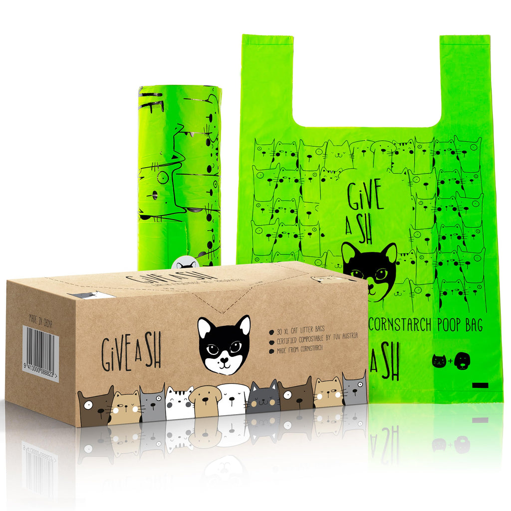 Compostable Cat Litter Bags XL 30 Count M94716