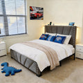 Twin Bed Frame with LED Lights & USB Z900