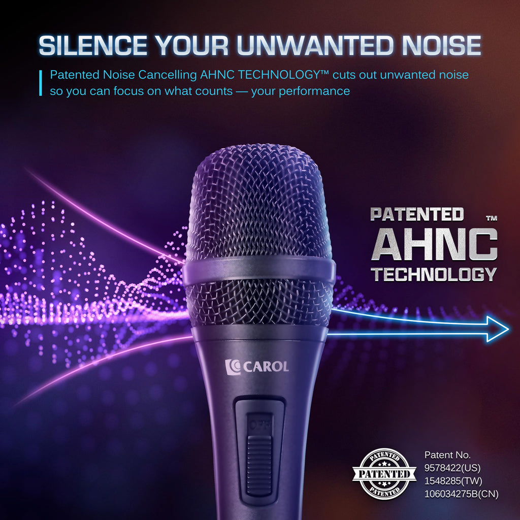 XLR Wired Dynamic Cardioid Vocal Microphone with Switch X34048