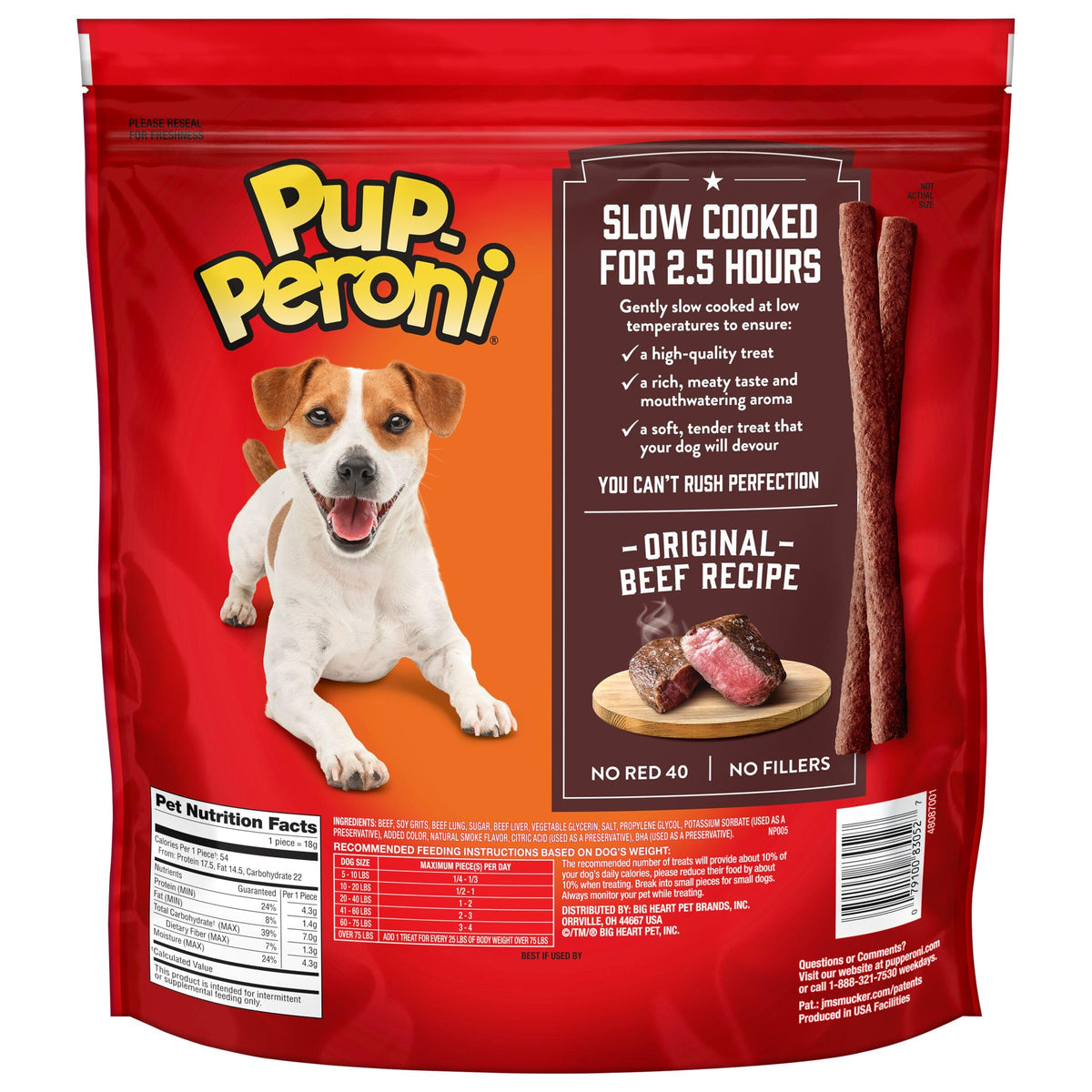 Original Beef Recipe Dog Treats 38 Oz. Bag K636080