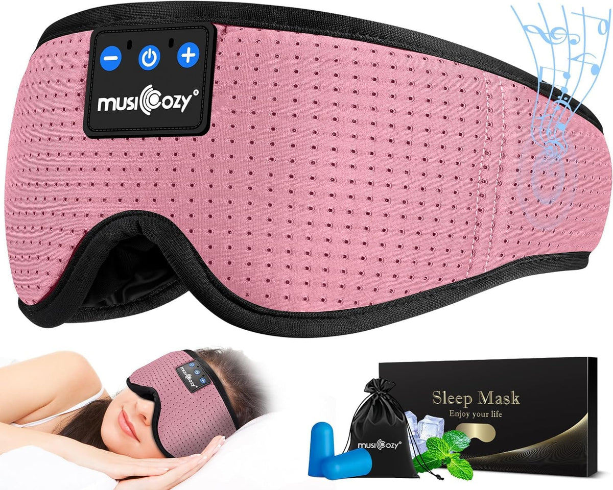 Bluetooth Sleep Headphones Eye Mask Headband V568