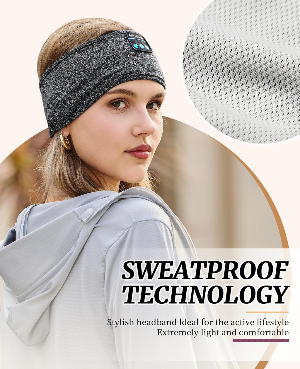 2-Pack Bluetooth Sleep Mask with Headphones U441172