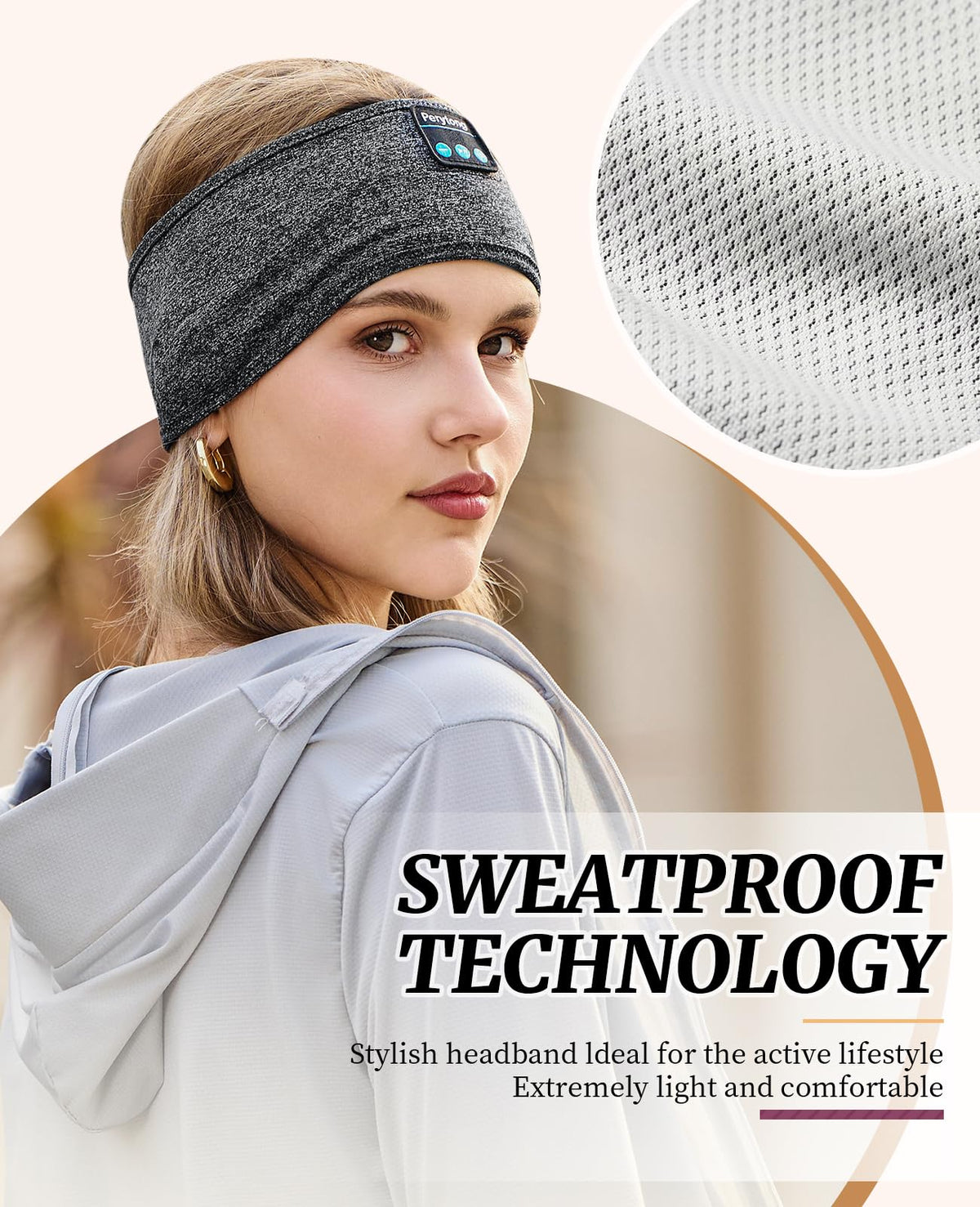 2-Pack Bluetooth Sleep Mask with Headphones U441172