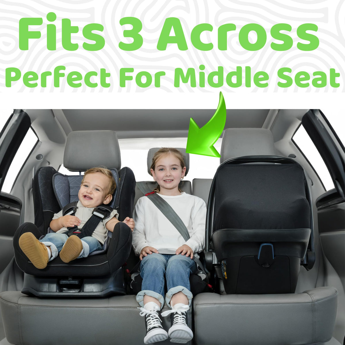 Inflatable Backless Booster Car Seat B163