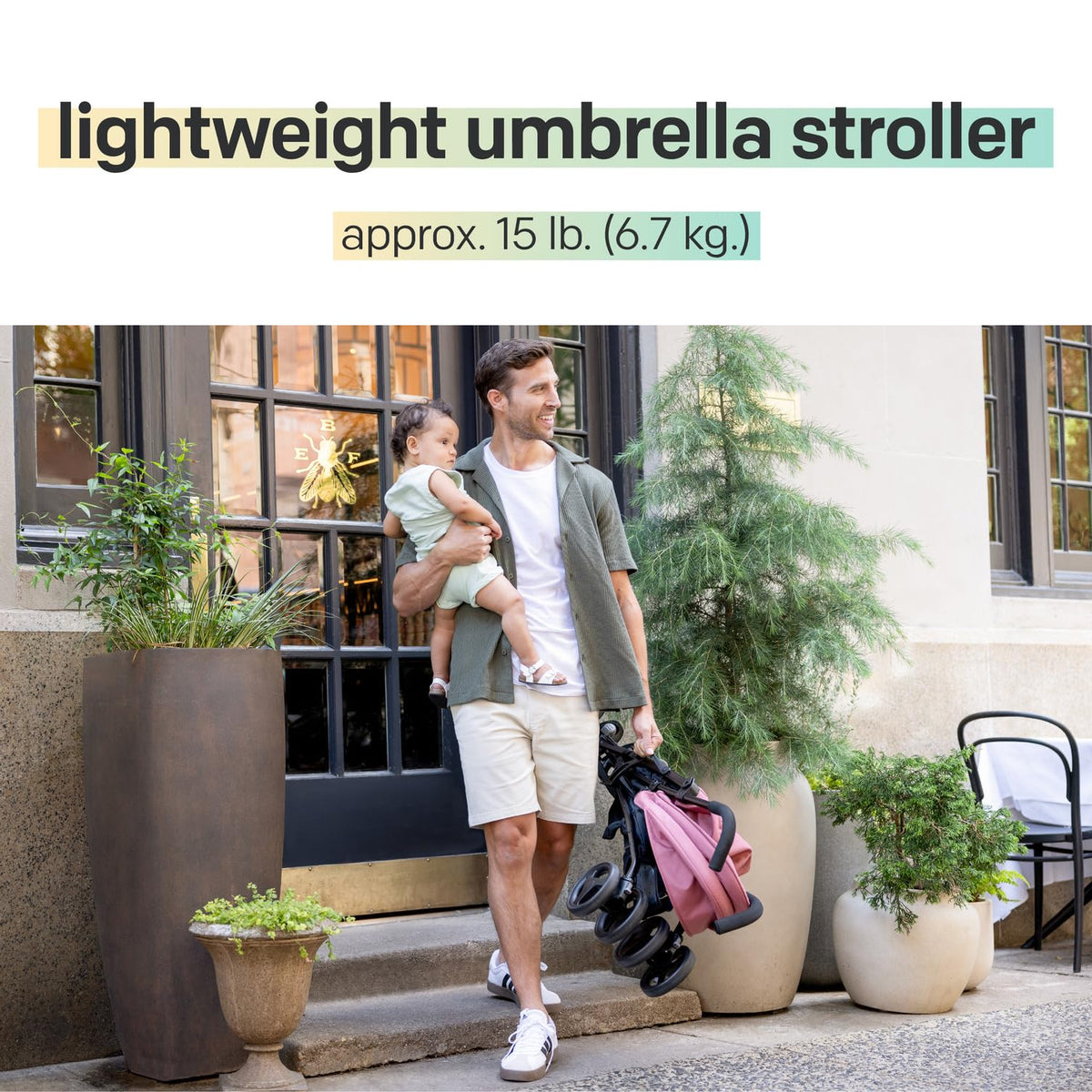 Lightweight Compact Reclining Umbrella Stroller J732777