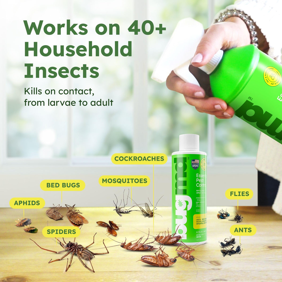Pet Safe Bed Bug Roach and Ant Killer 64 oz L1381