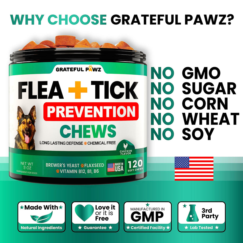 Flea and Tick Prevention for Dogs Chewables R991439