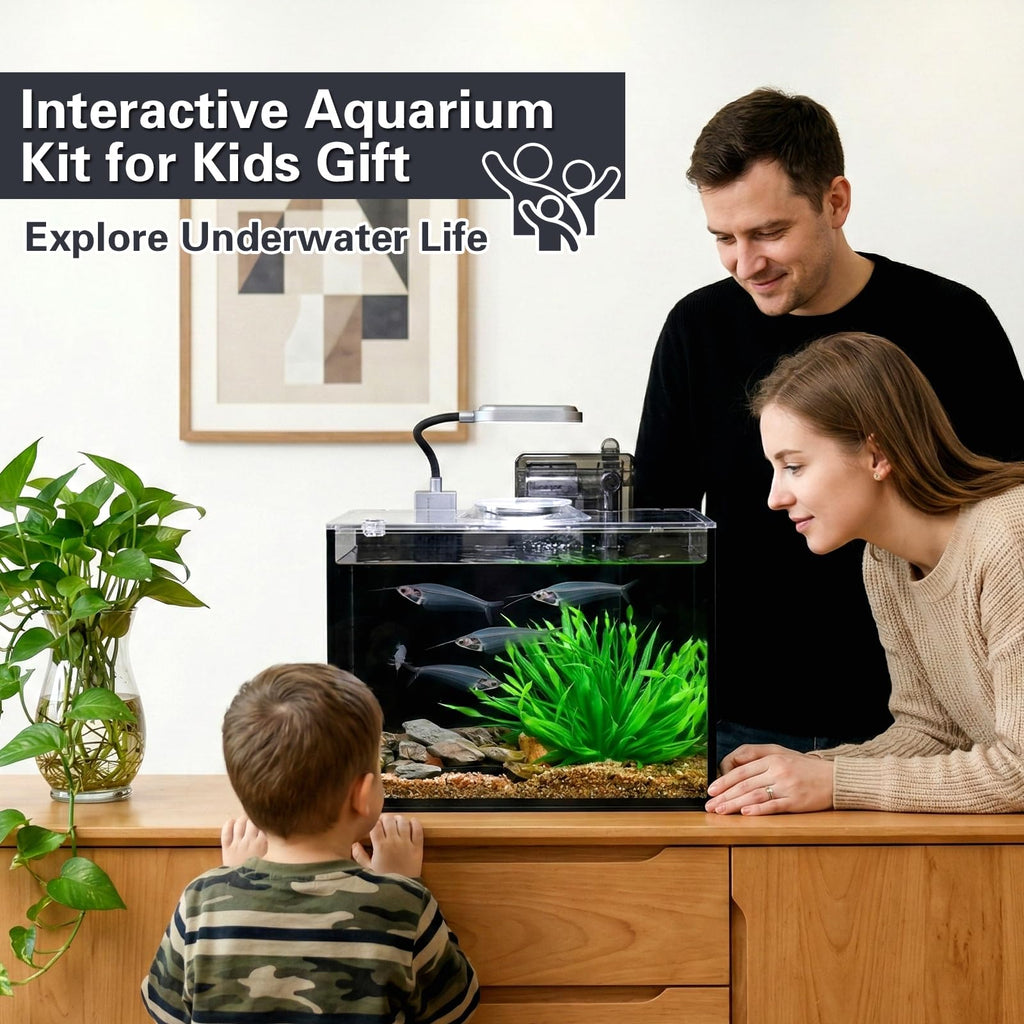 2 Gallon Glass Aquarium Set K233