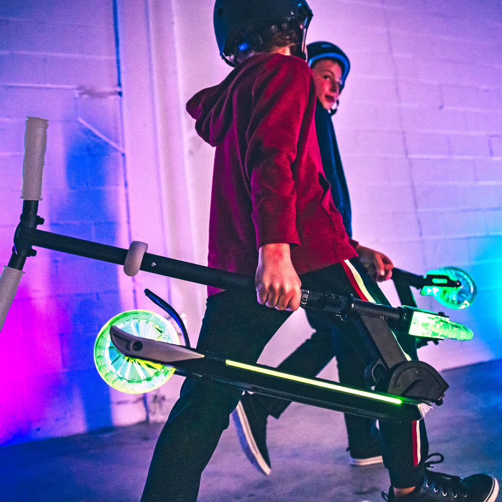 Two-Wheel Kick Scooter for Kids 5-8 with RGB Lights G345