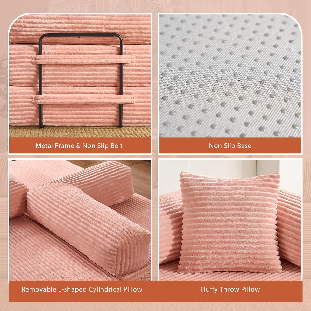 Convertible Futon Sofa Bed X444