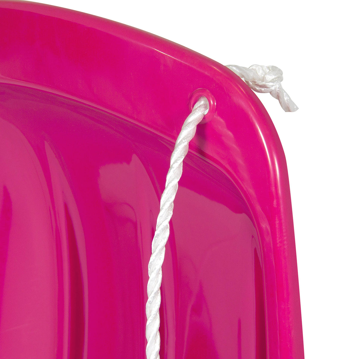 48in Kids Plastic Toboggan Snow Sled with Pull Rope E85064