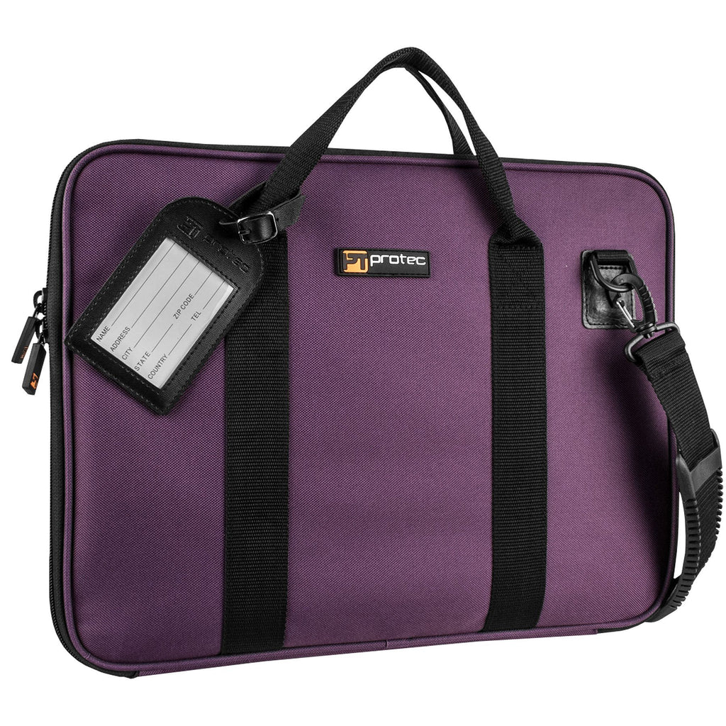 Slim Portfolio Bag Purple D177