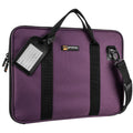 Slim Portfolio Bag Purple D177